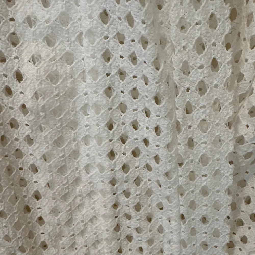 Iro Leonore Broderie Anglaise Mini Dress In White SZ 36 - Picture 3 of 7